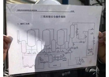 10吨三效浓缩蒸发器一套  废铁价处理  需要的速度联系了